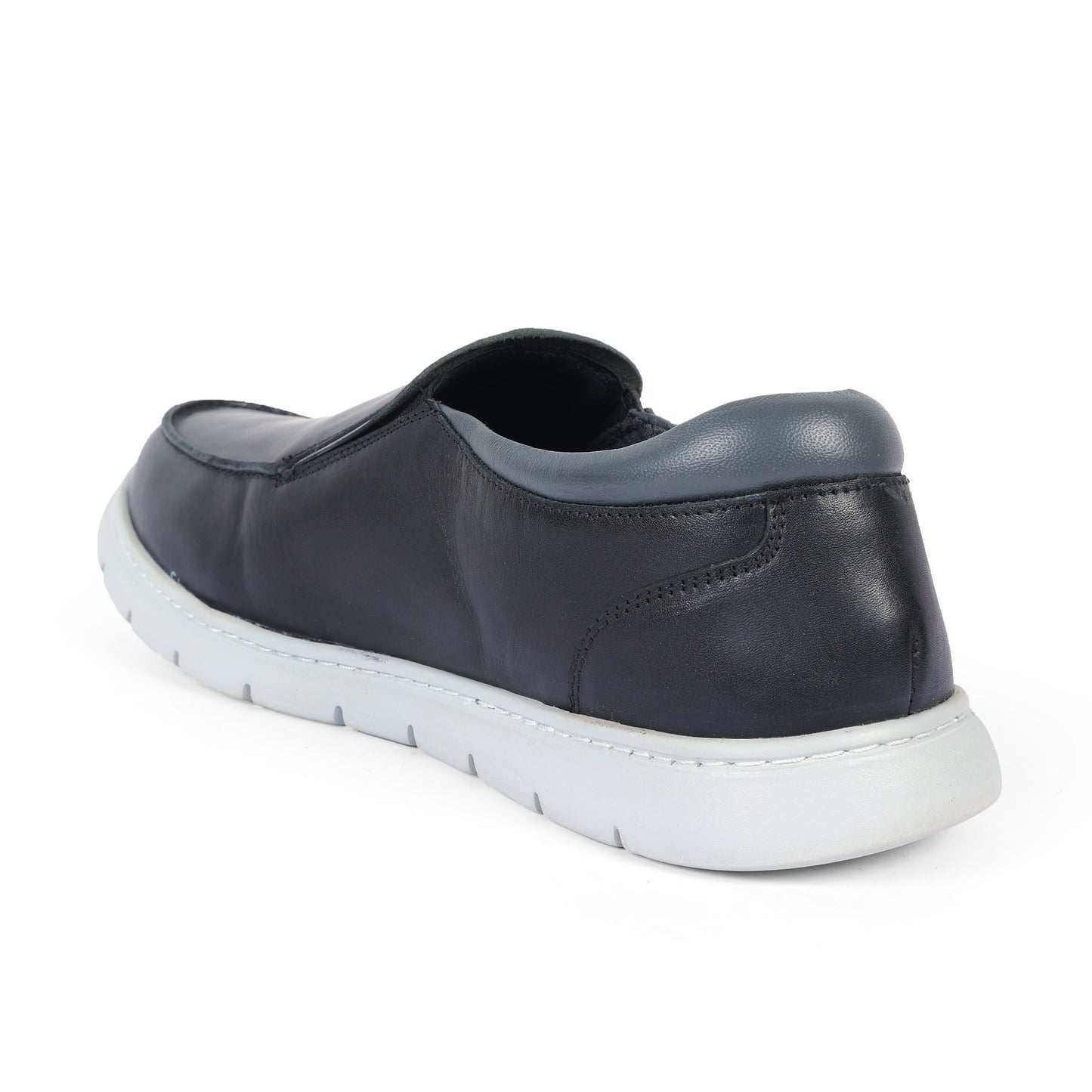 Czech Men Slip On Leather Black