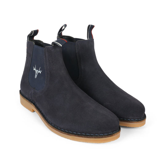 Men Italia Chelsea D. Blue Suede