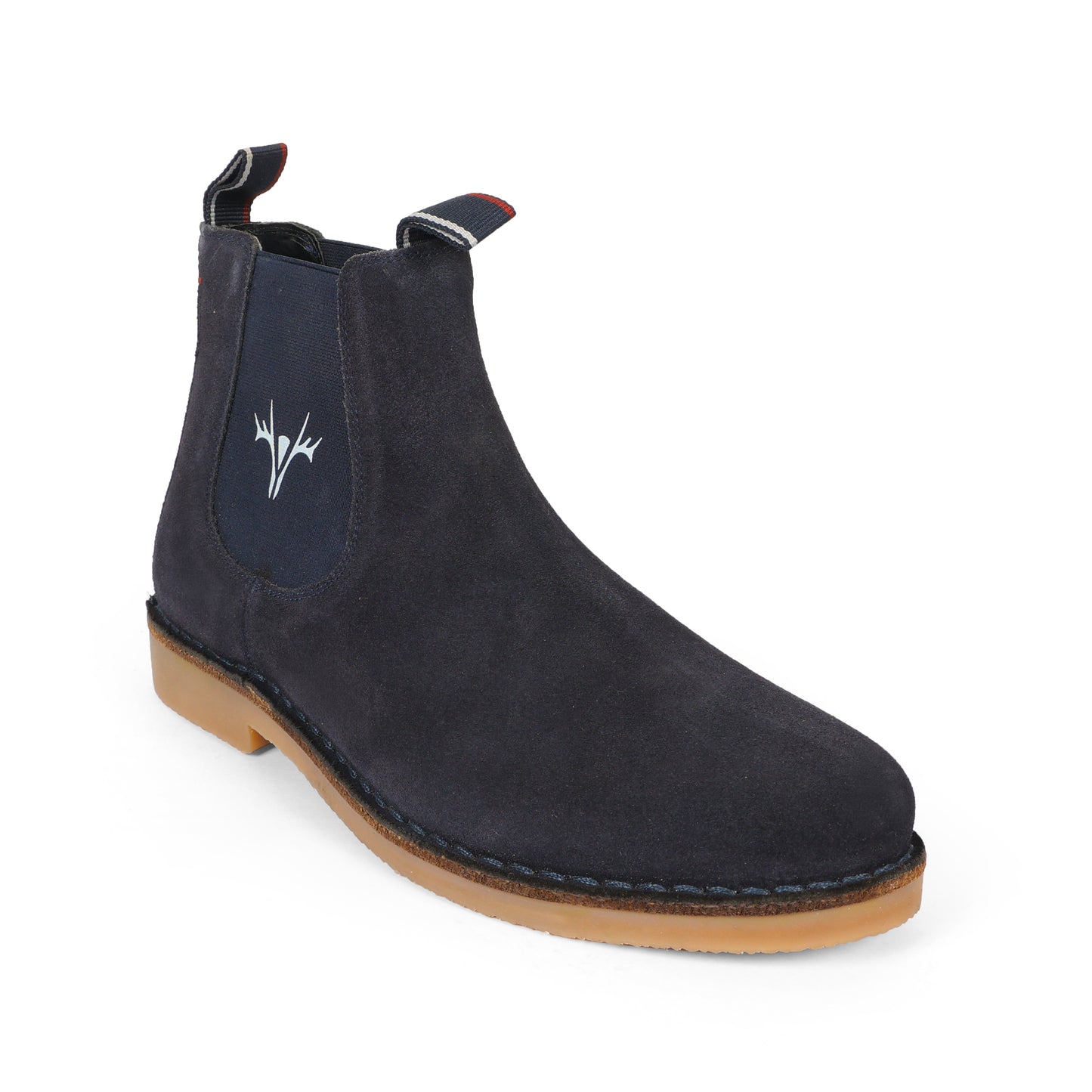 Men Italia Chelsea D. Blue Suede