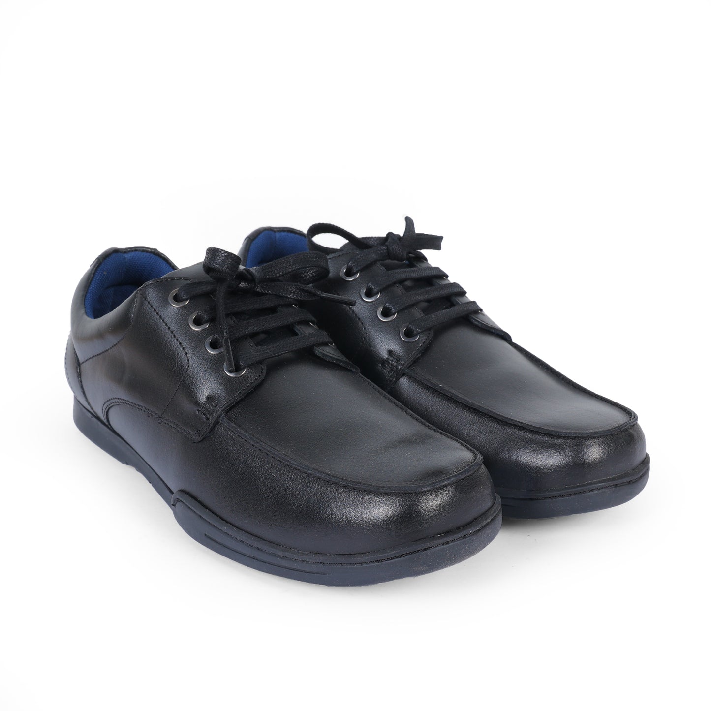 Uk Men Derby Leather Black