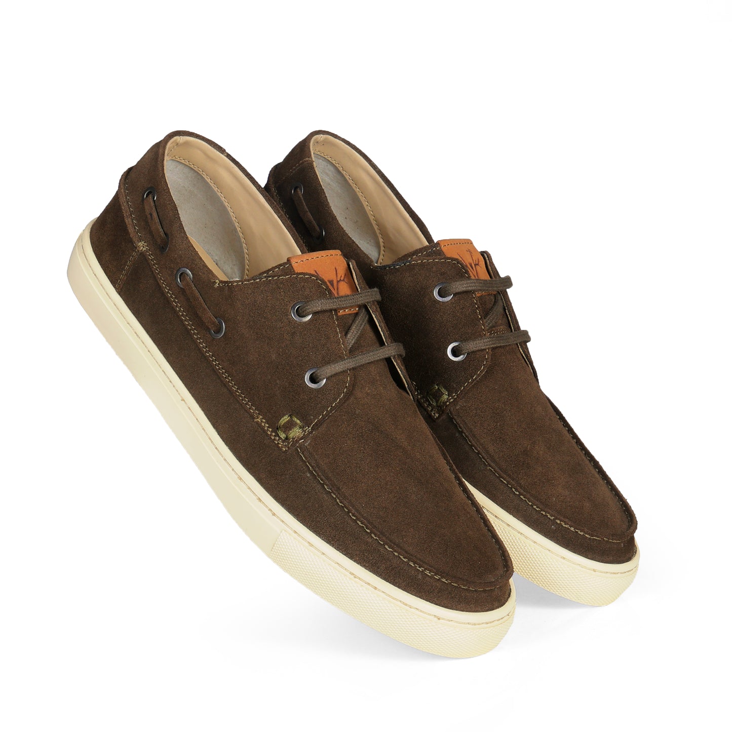 Miami Men Boat Shoe Suede M.Green