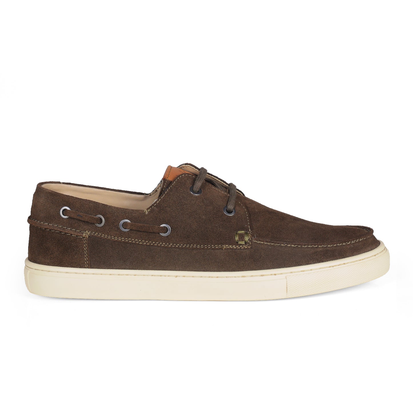 Miami Men Boat Shoe Suede M.Green