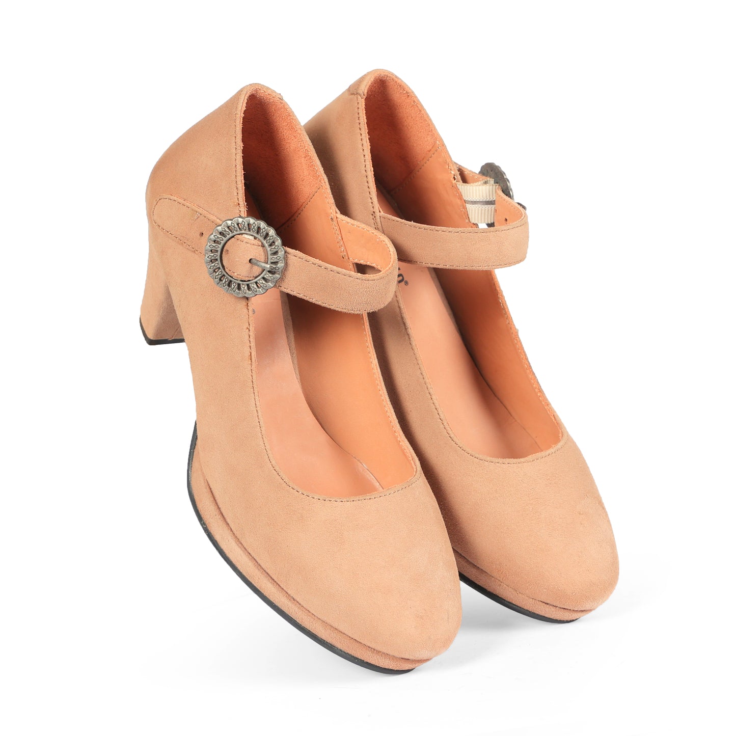 Women Sand Suede Leather Heels