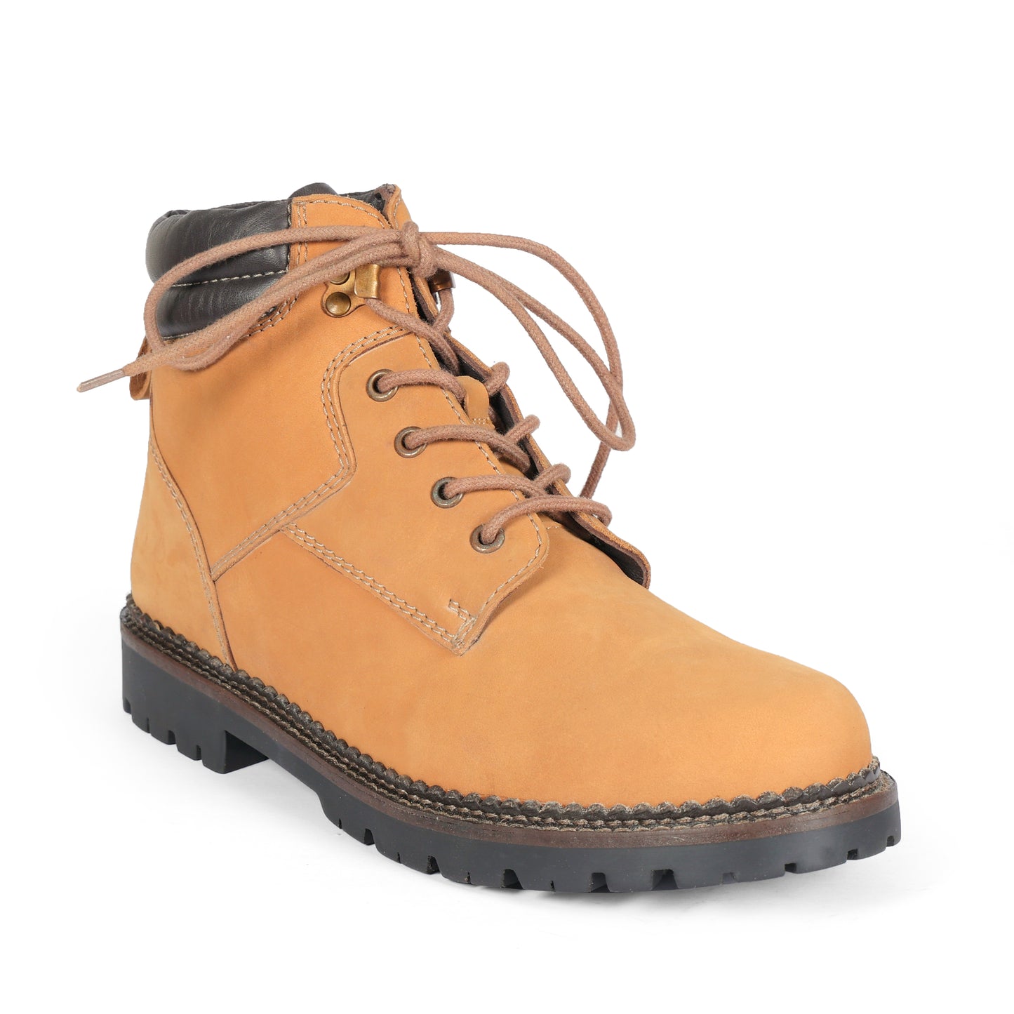 Mens Yellow Eagle Leather Boots