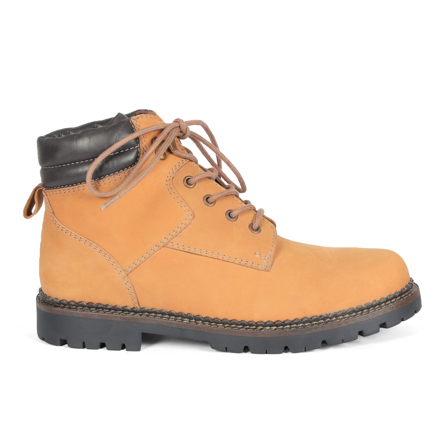 Mens Yellow Eagle Leather Boots