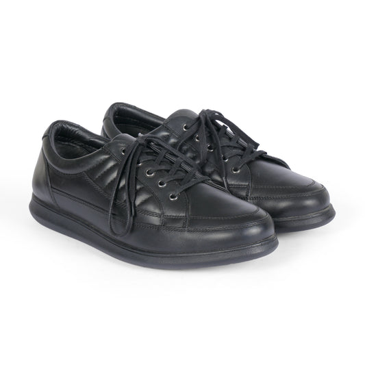 Mens Black Leather Formal Shoes