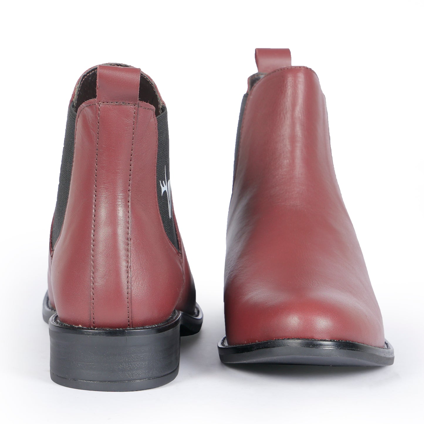 Women Cherry Leather Shoes