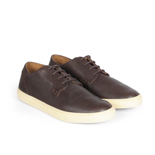 Cardiff Men Sneaker Game Milled Leather D. Brown