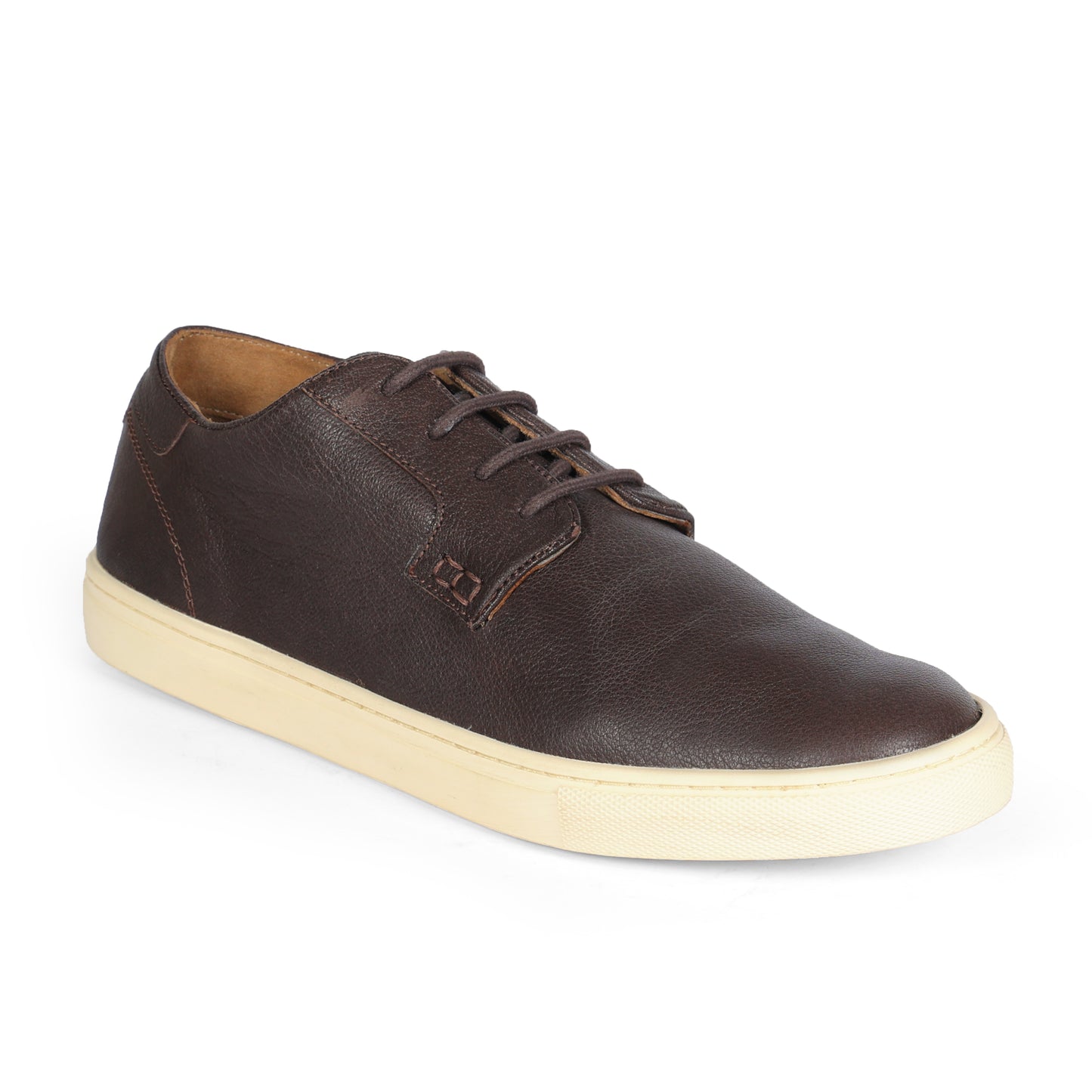 Cardiff Men Sneaker Game Milled Leather D. Brown