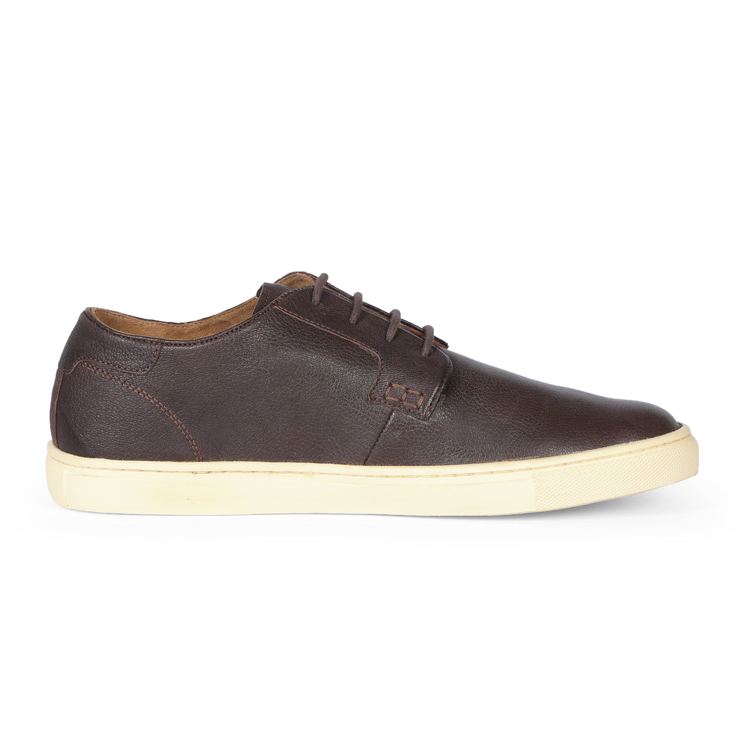 Cardiff Men Sneaker Game Milled Leather D. Brown