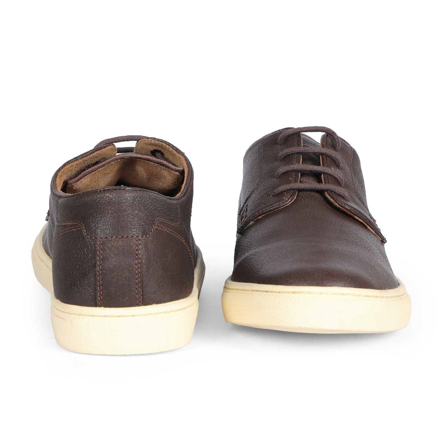 Cardiff Men Sneaker Game Milled Leather D. Brown