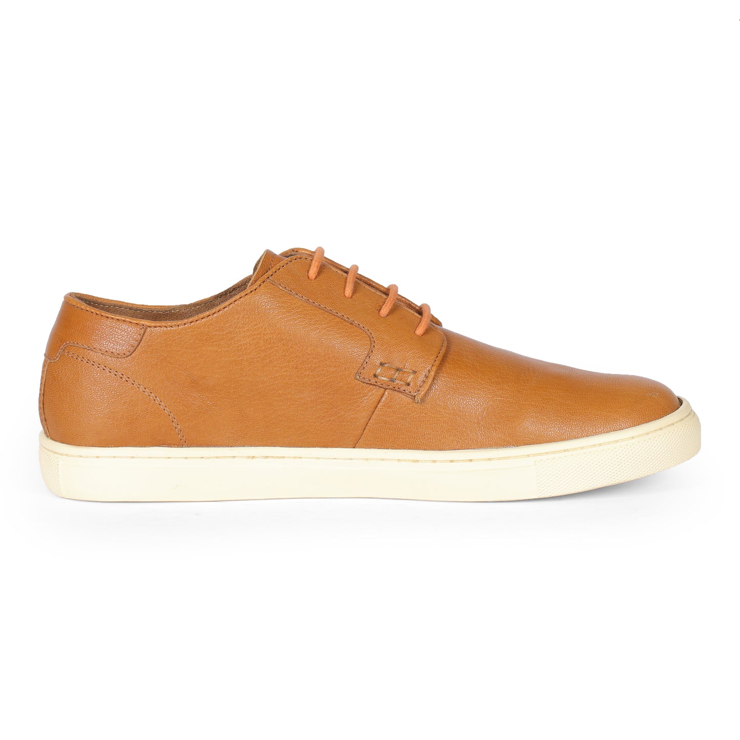 Cardiff Men Sneaker Game Milled Leather Tan