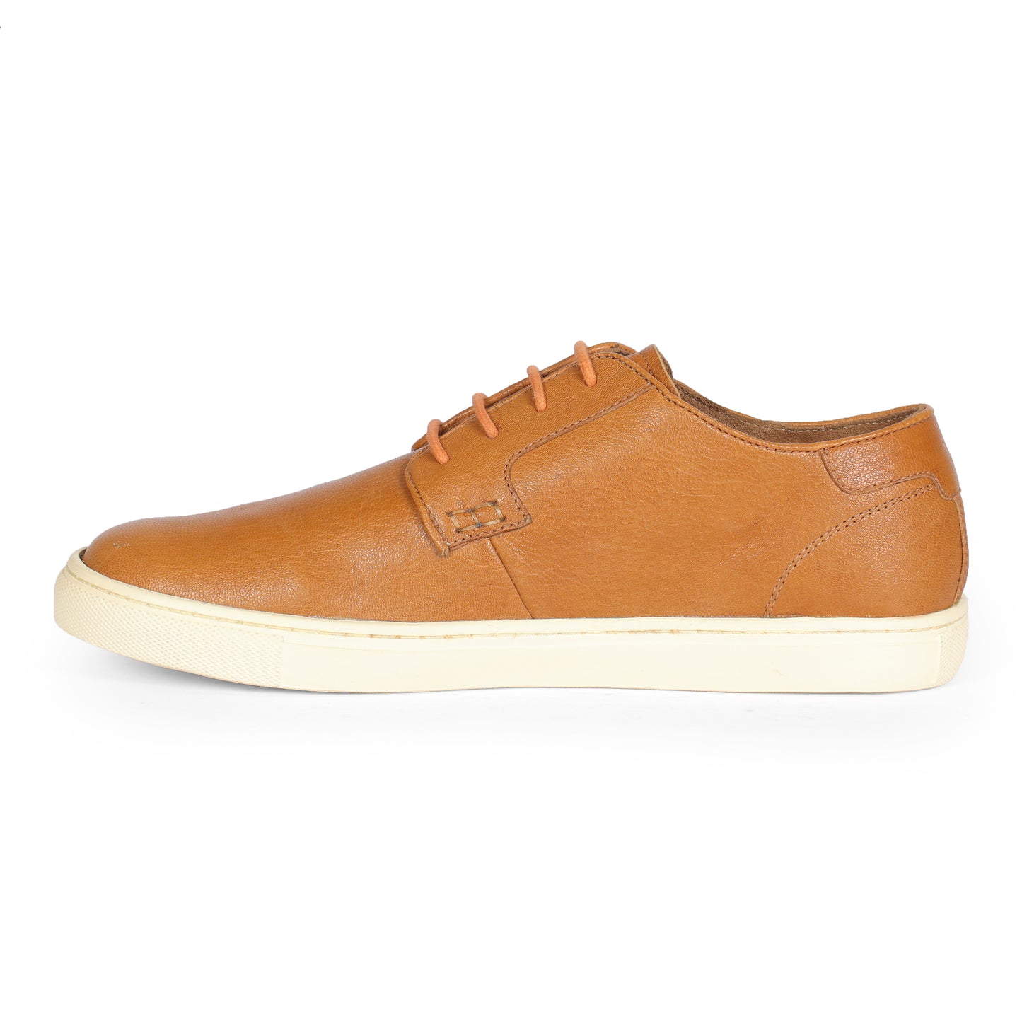 Cardiff Men Sneaker Game Milled Leather Tan