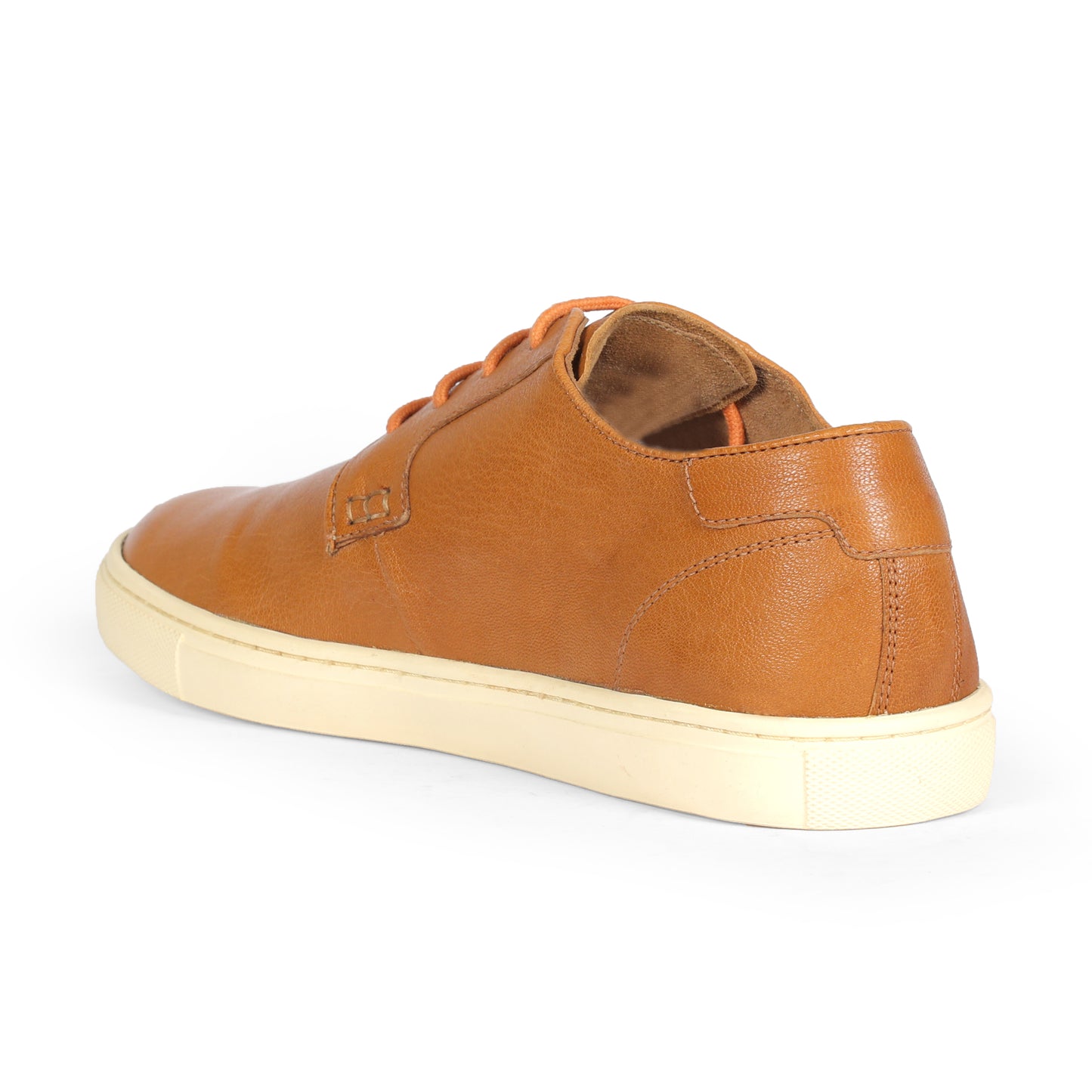 Cardiff Men Sneaker Game Milled Leather Tan