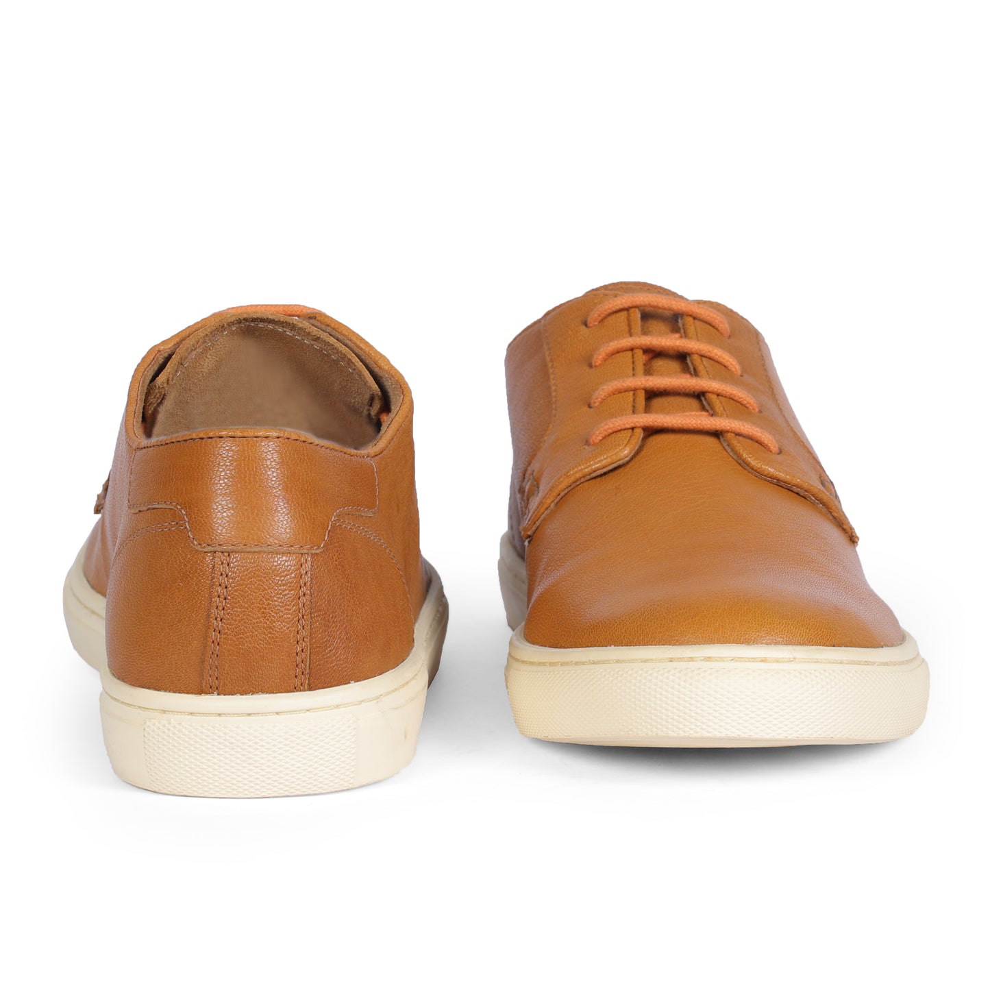 Cardiff Men Sneaker Game Milled Leather Tan