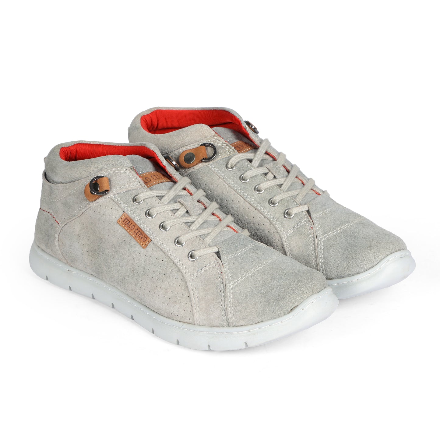 1190 Mens Casual Rough Lace Up Suede Leather Sneakers