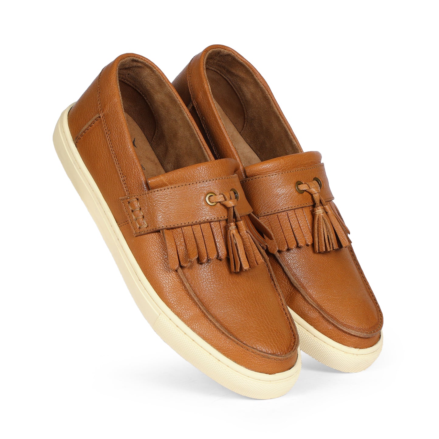 Men Country Slipon Leather Tan