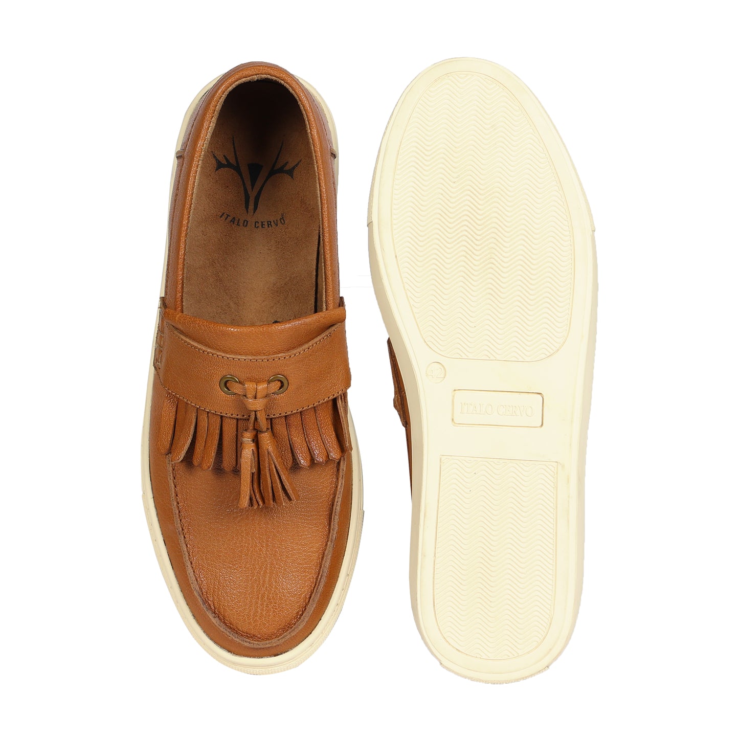 Men Country Slipon Leather Tan