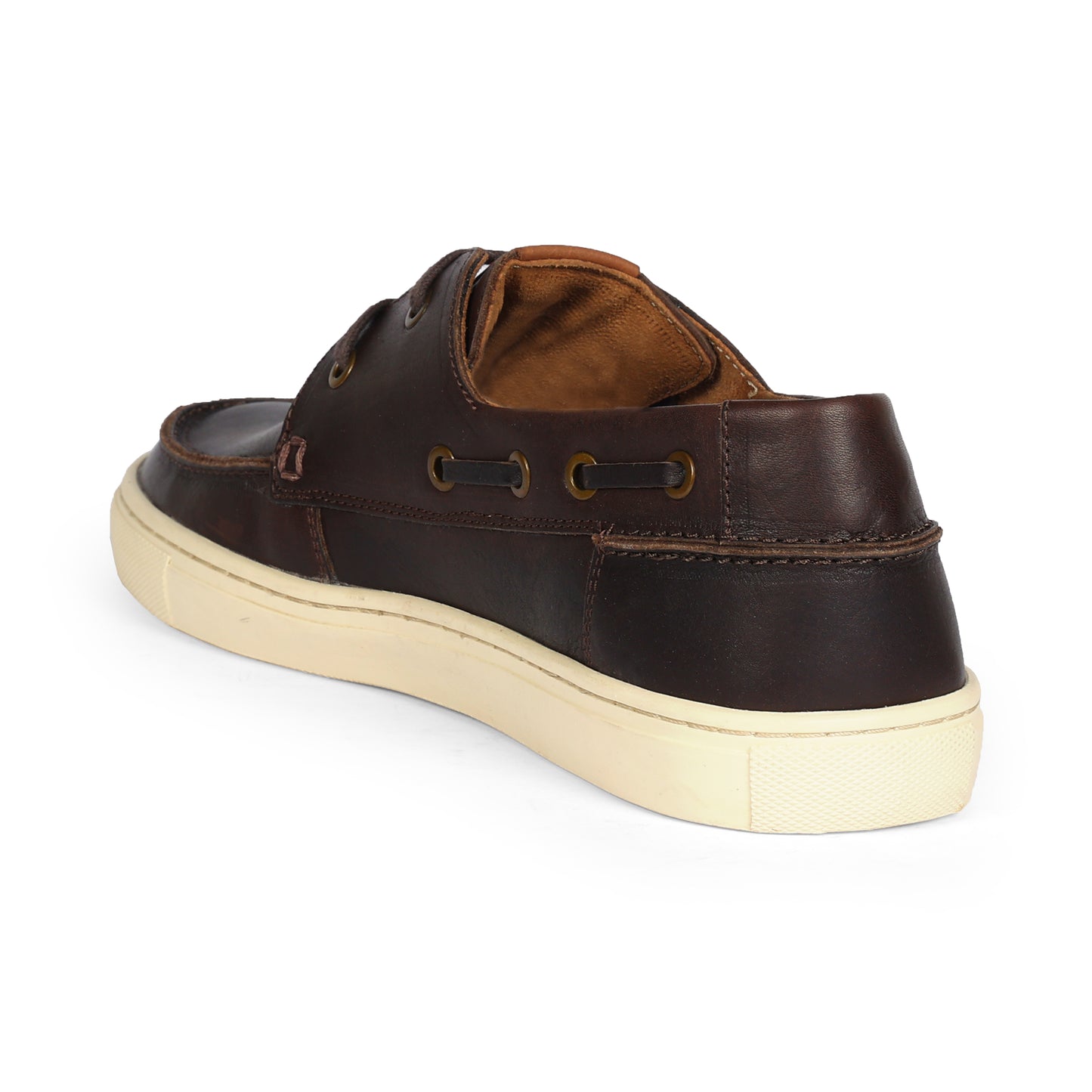 Argentina Men Boat Shoe Leather D. Brown | Loafer |