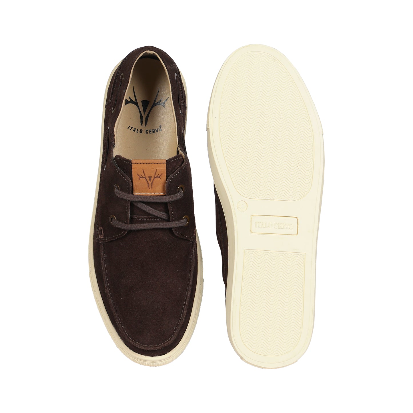 Miami Men Boat Shoe Suede D. Brown