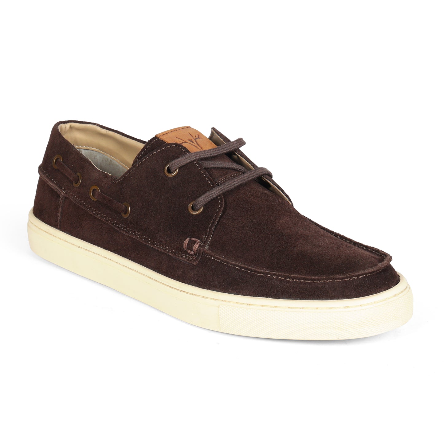 Miami Men Boat Shoe Suede D. Brown