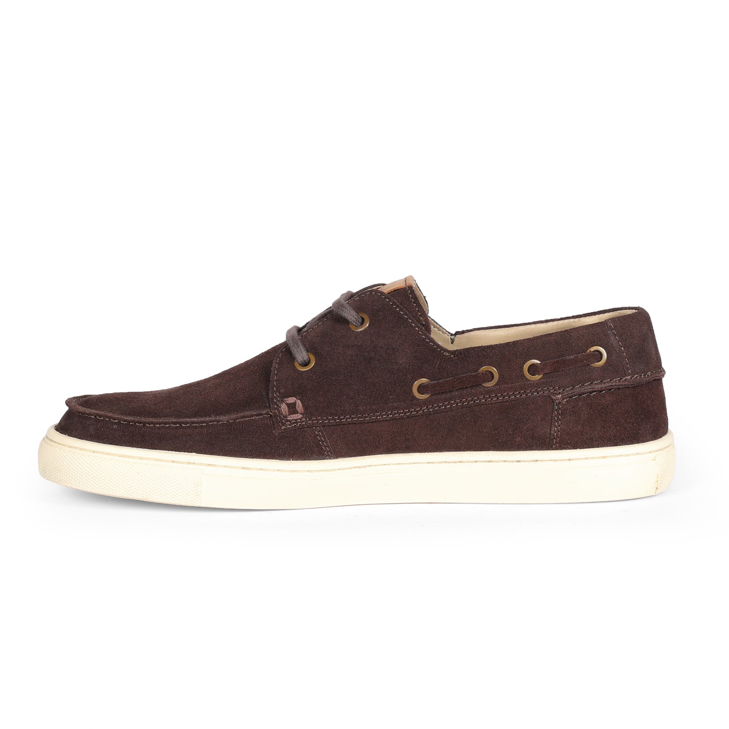 Miami Men Boat Shoe Suede D. Brown