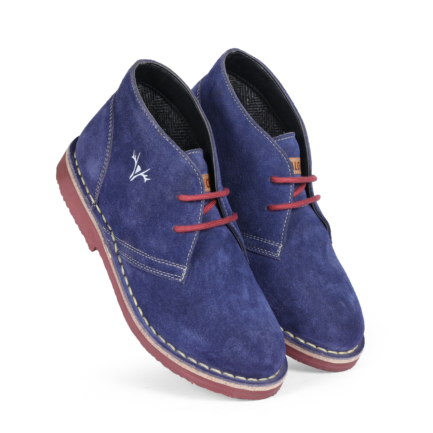 Kids - Boys & Girls Sahara Royal Blue Suede Shoes