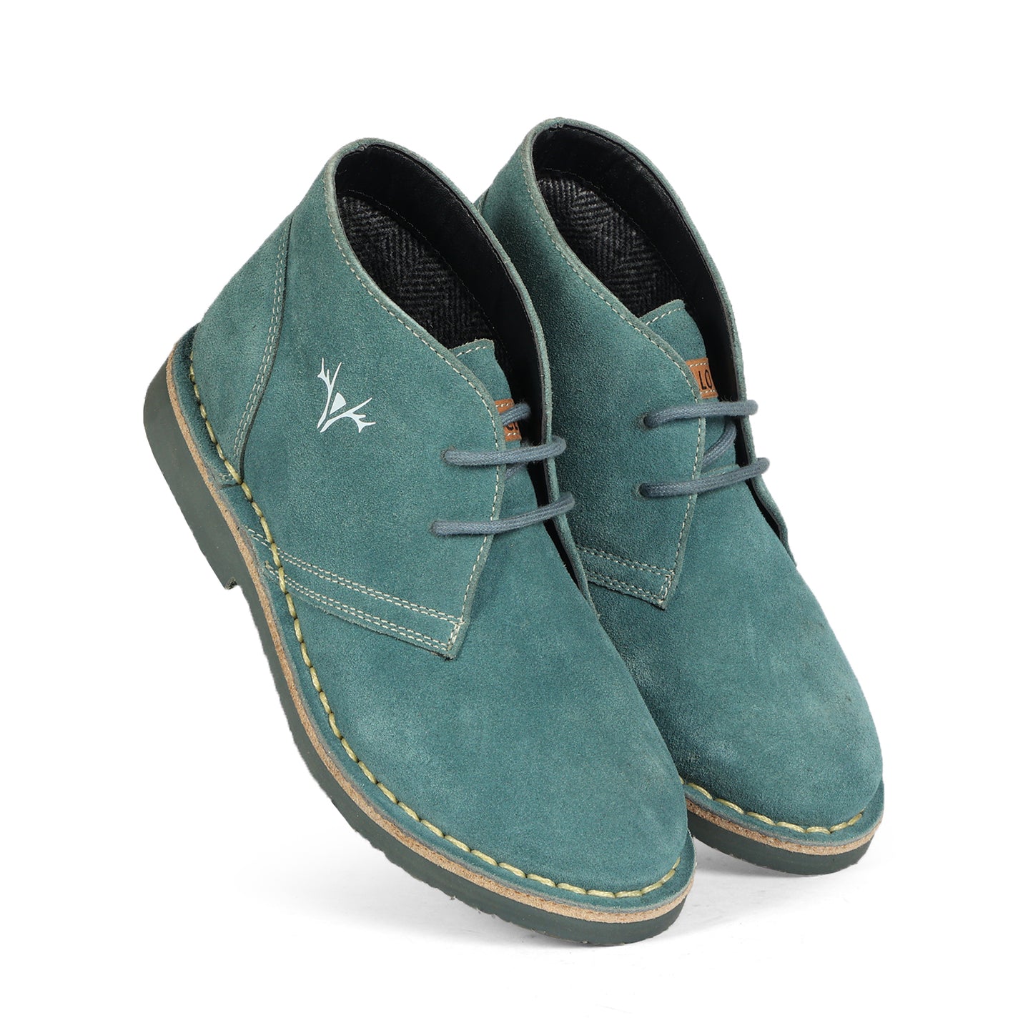 Baby Sahara Green Suede