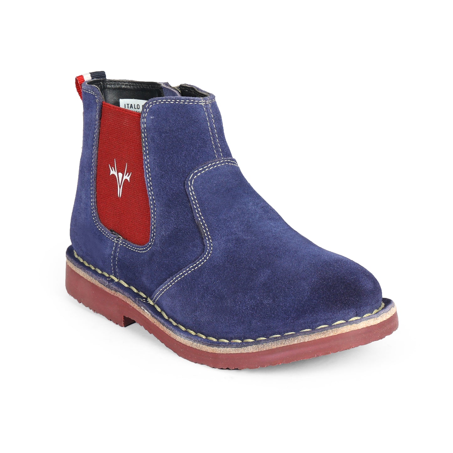 Boys & Girls Italia Chelsea Royal Blue Suede Shoes