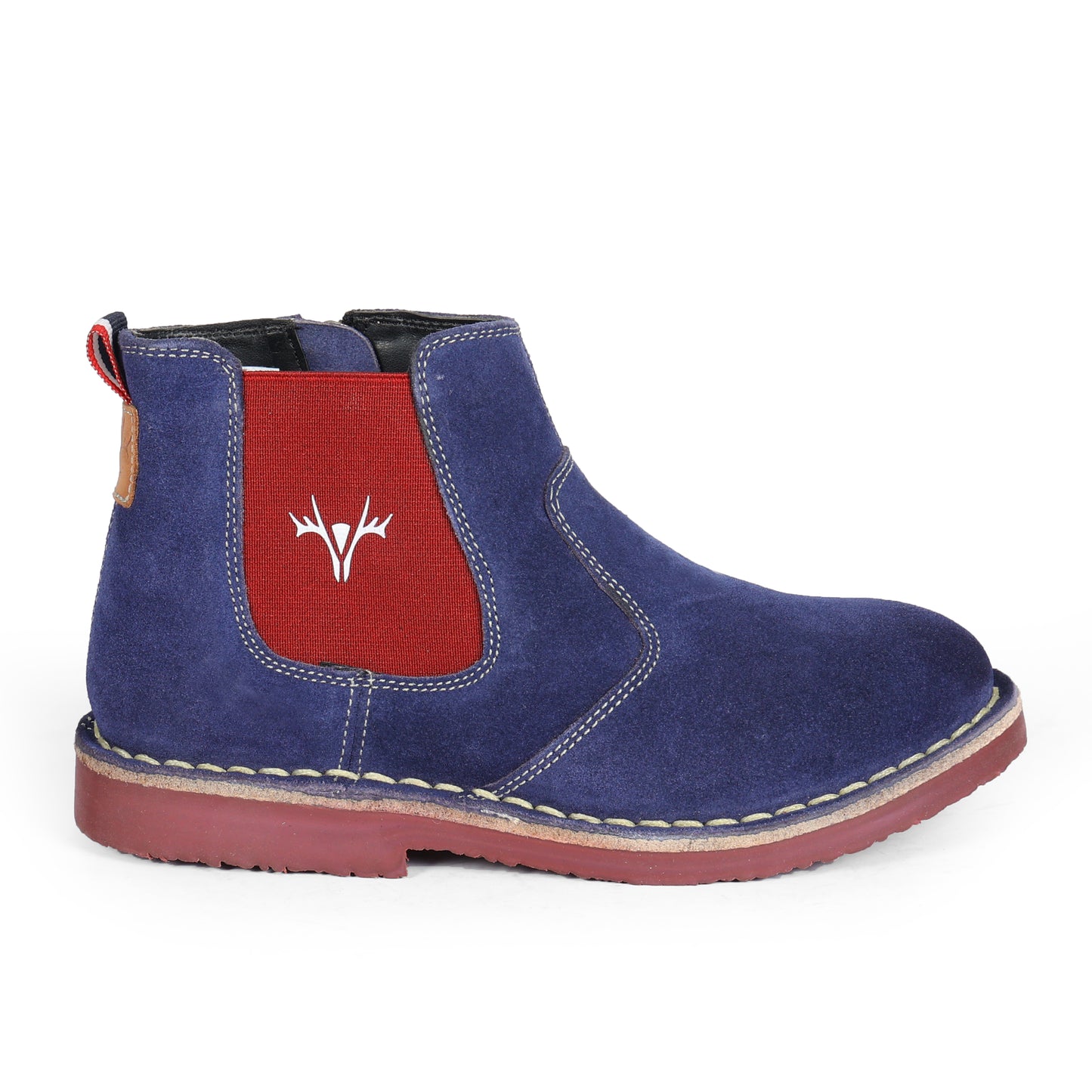 Boys & Girls Italia Chelsea Royal Blue Suede Shoes