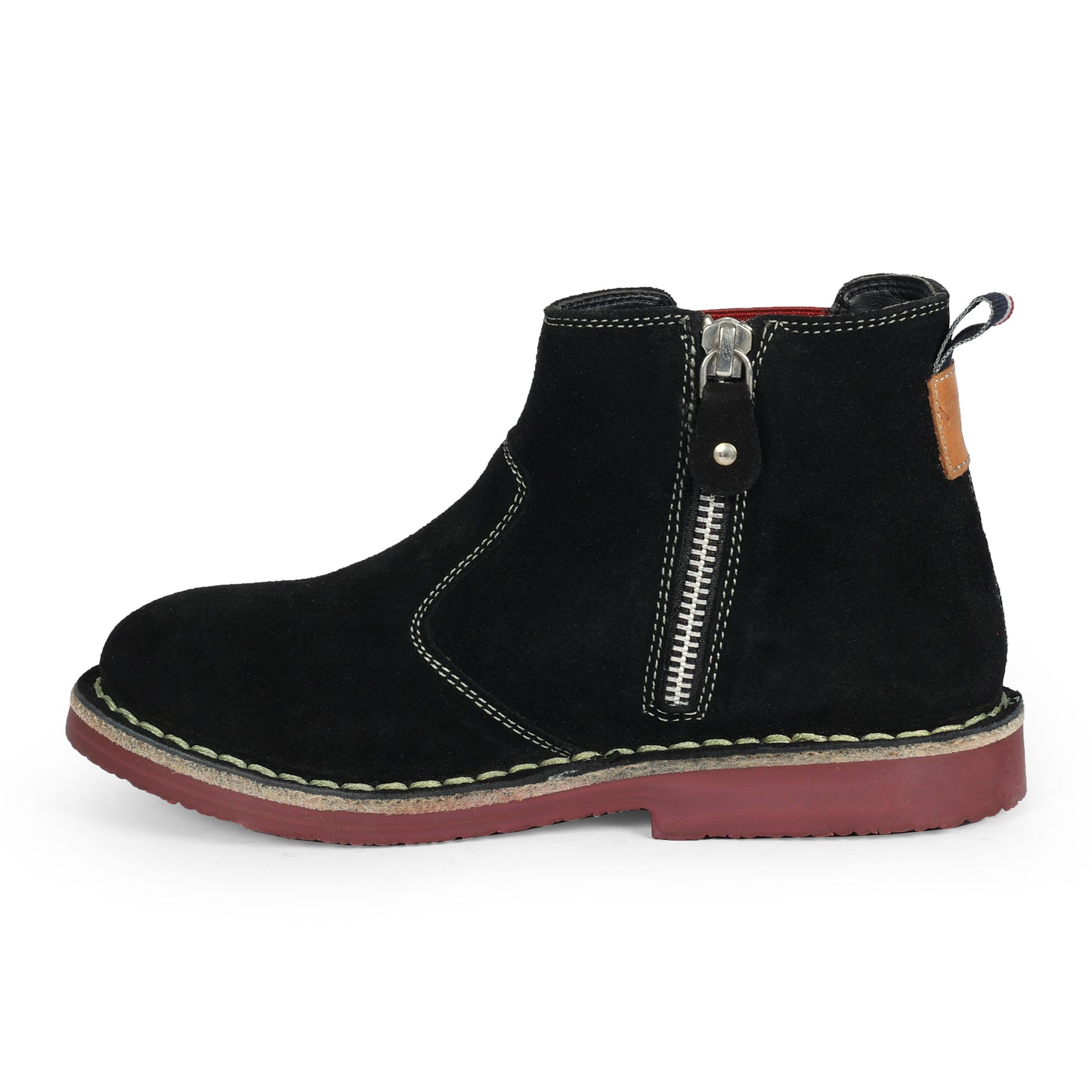 Boys & Girls Chelsea Raven Black Suede