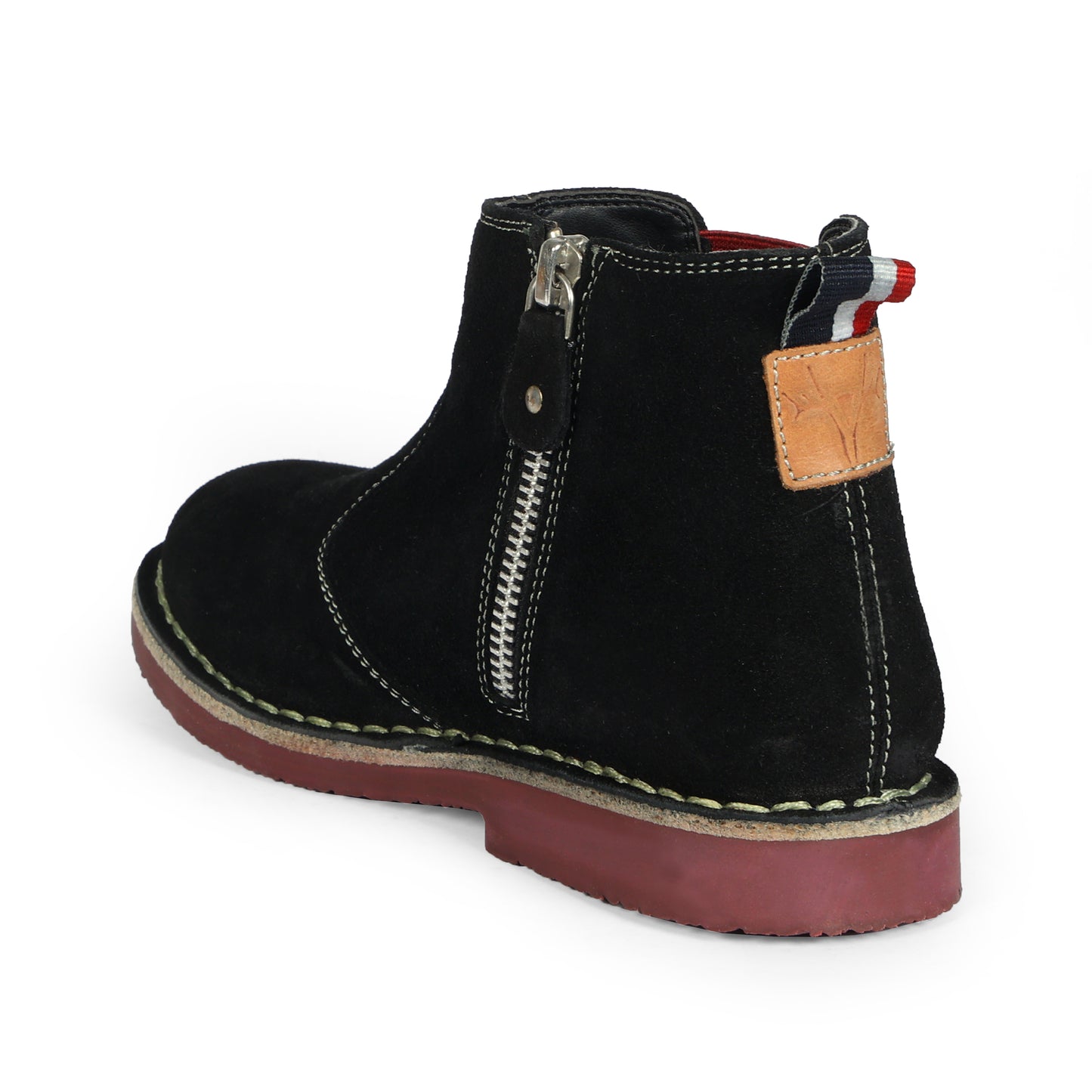 Boys & Girls Chelsea Raven Black Suede