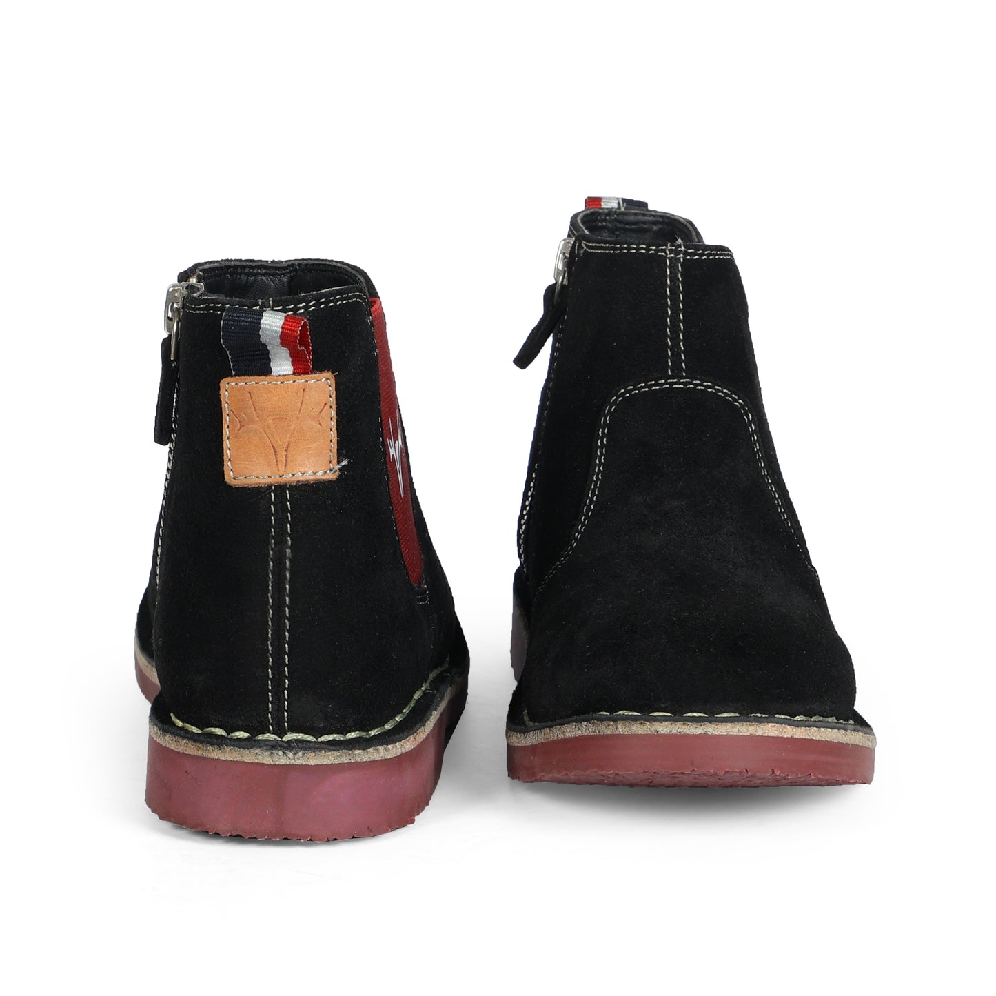 Boys & Girls Chelsea Raven Black Suede