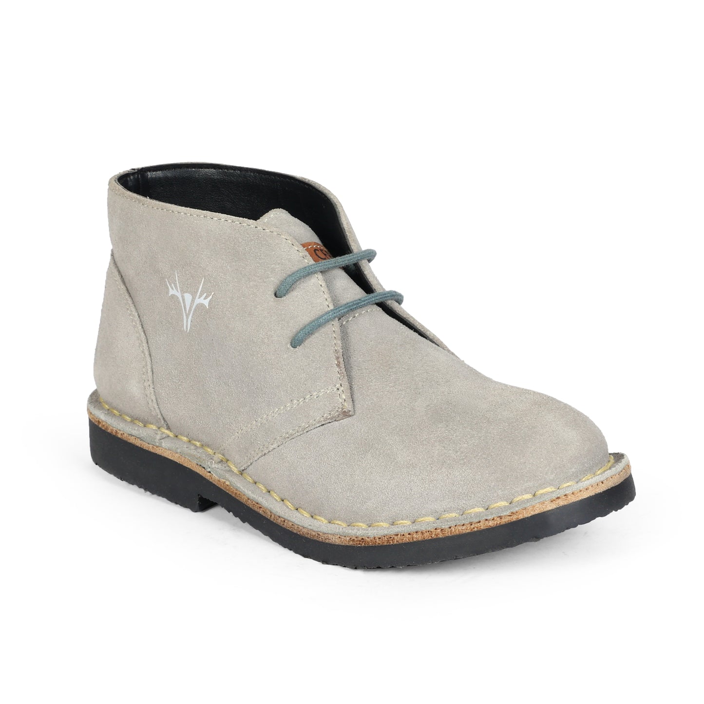 Boys & Girls Sahara Boots Cool Grey Suede - Kids Shoes