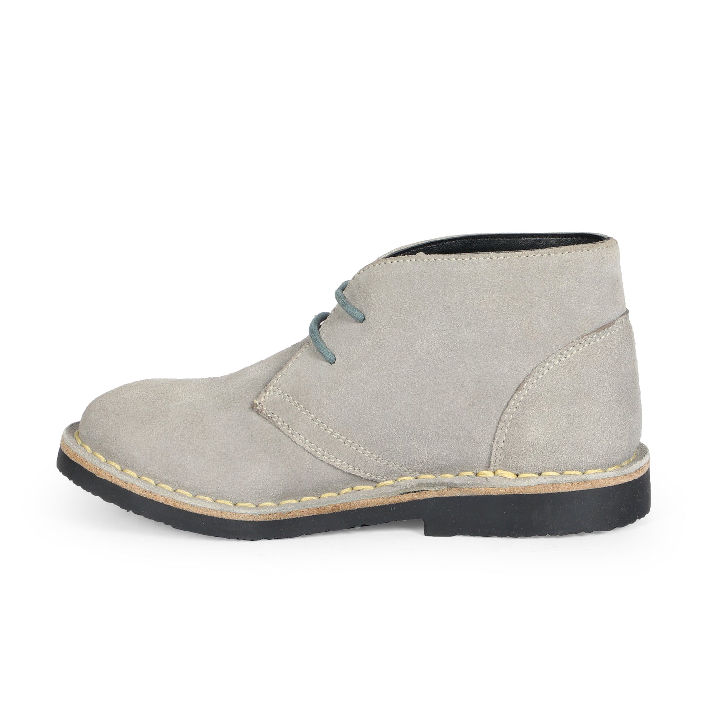 Boys & Girls Sahara Boots Cool Grey Suede - Kids Shoes