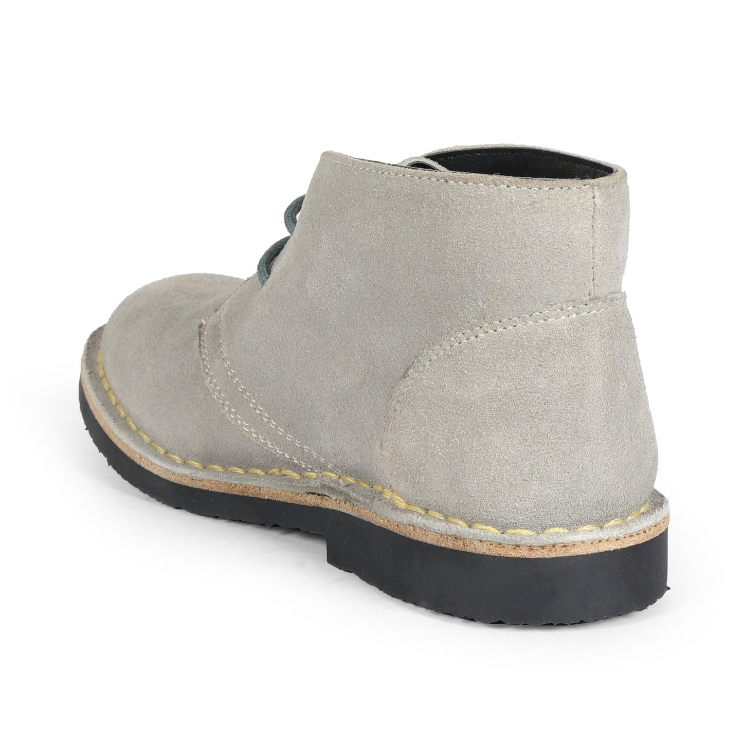 Boys & Girls Sahara Boots Cool Grey Suede - Kids Shoes