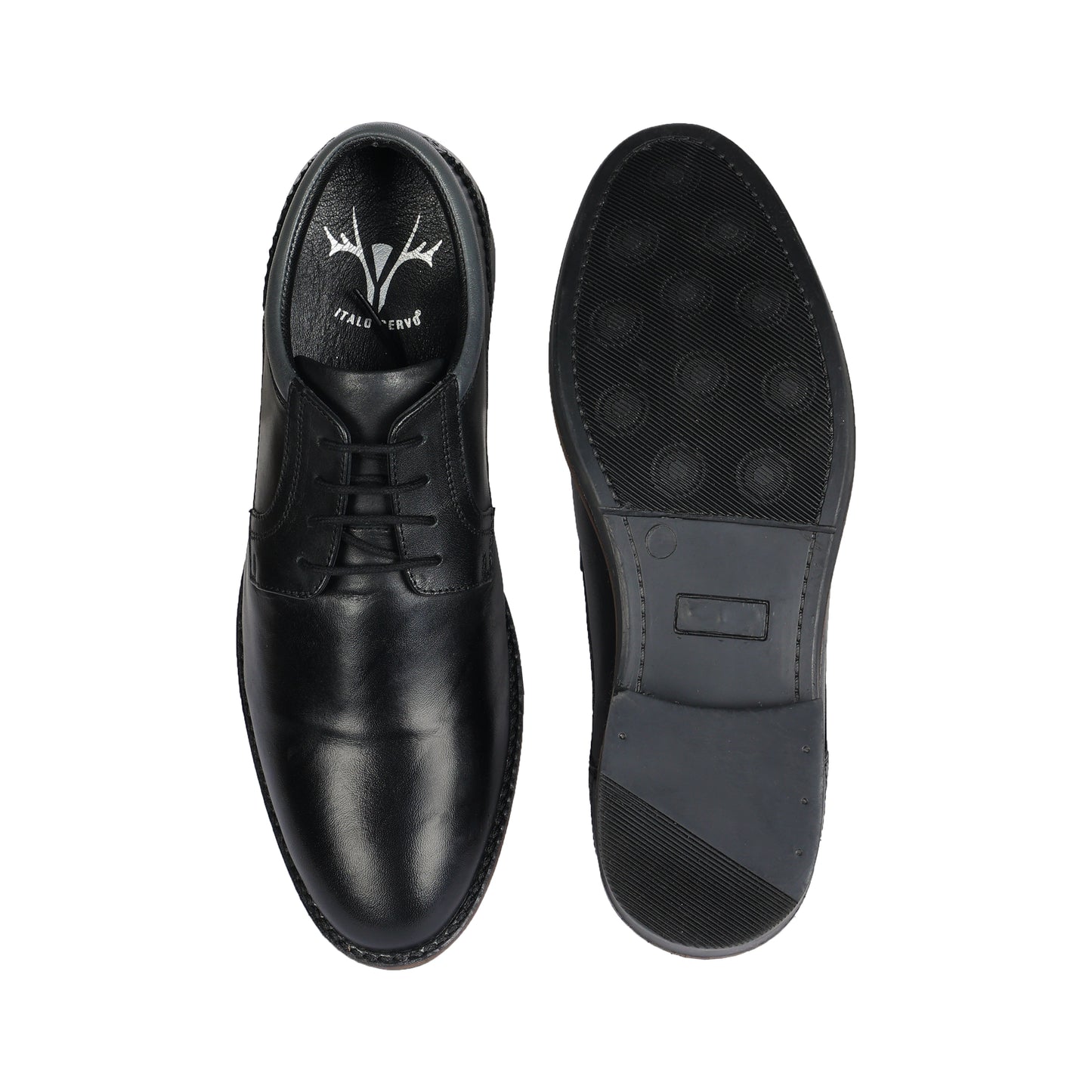 Leather Derby Shoes For Men Black Uk