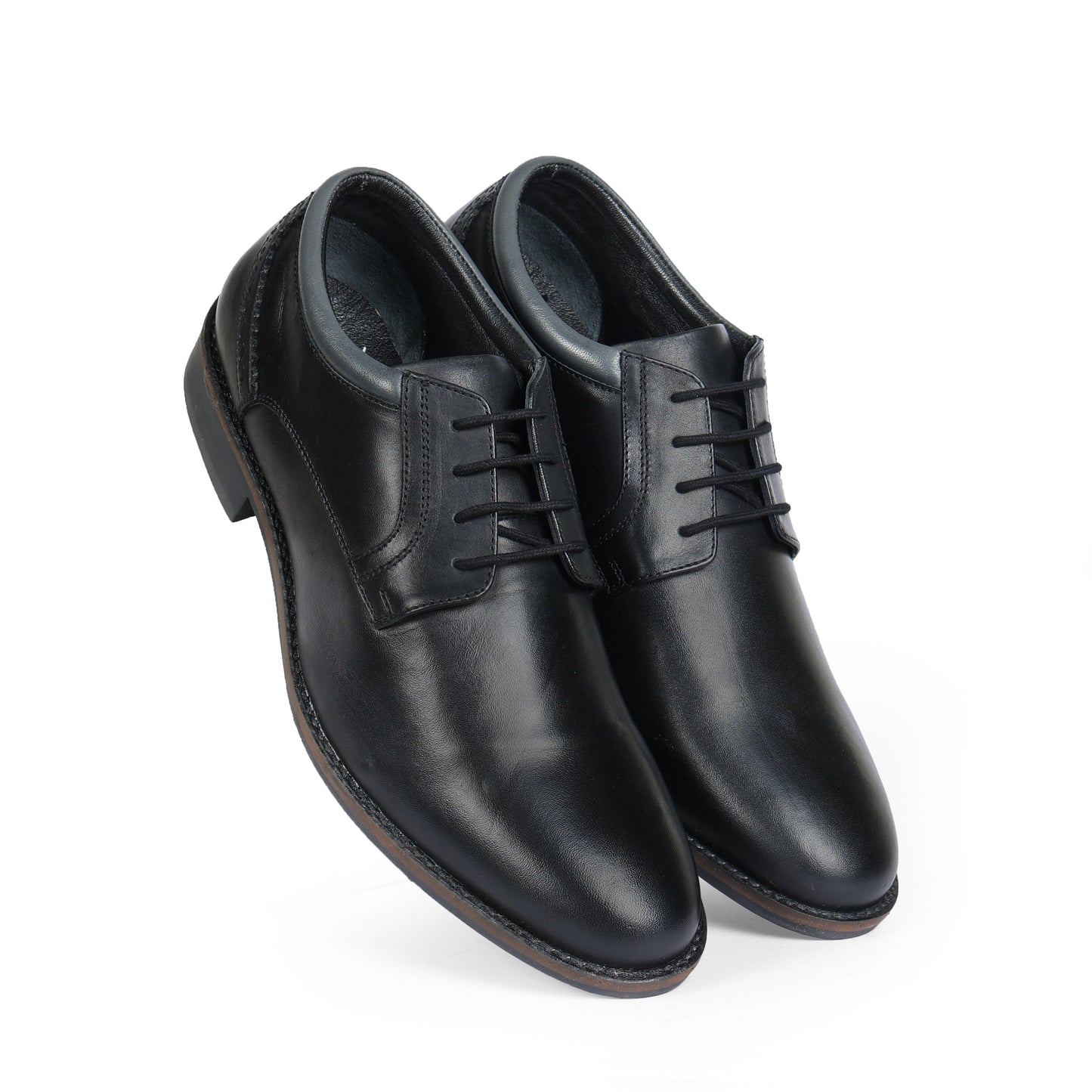 Leather Derby Shoes For Men Black Uk