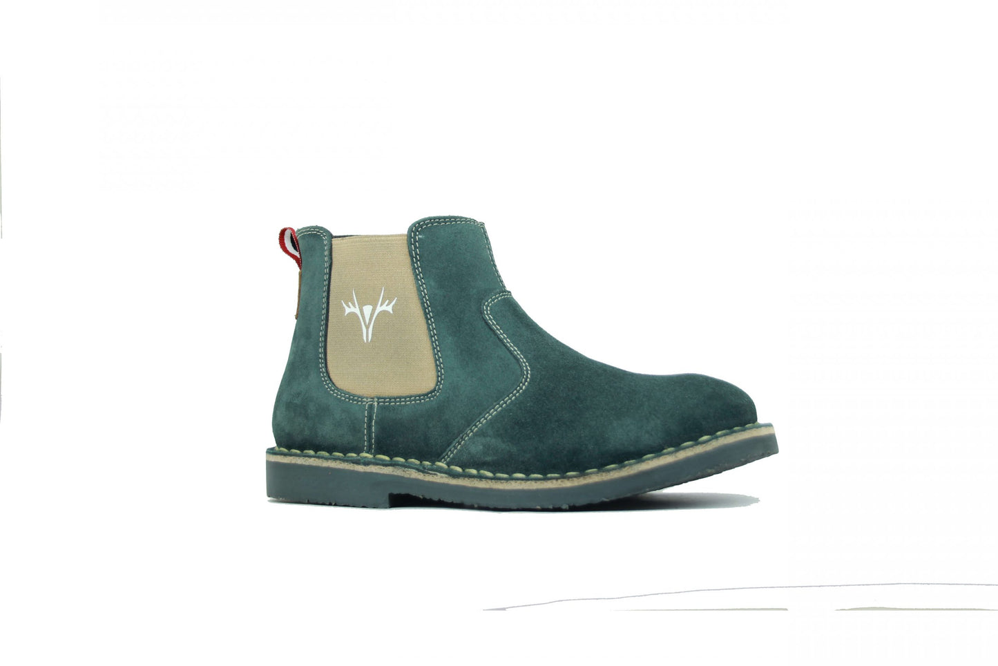 Kids - Boys & Girls Italia Chelsea Raven Green Suede