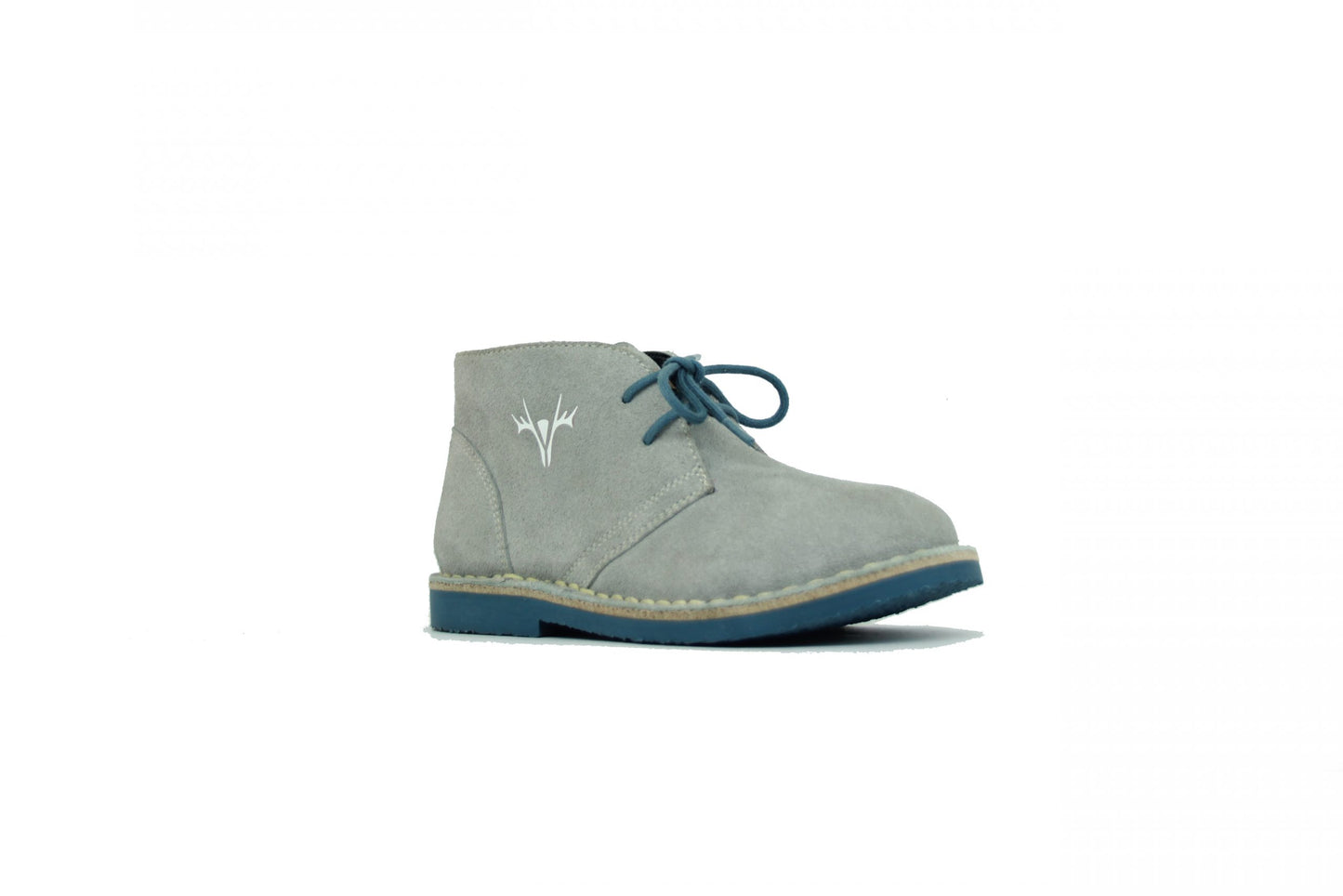 Boys & Girls Sahara Boots Cool Grey Suede - Kids Shoes