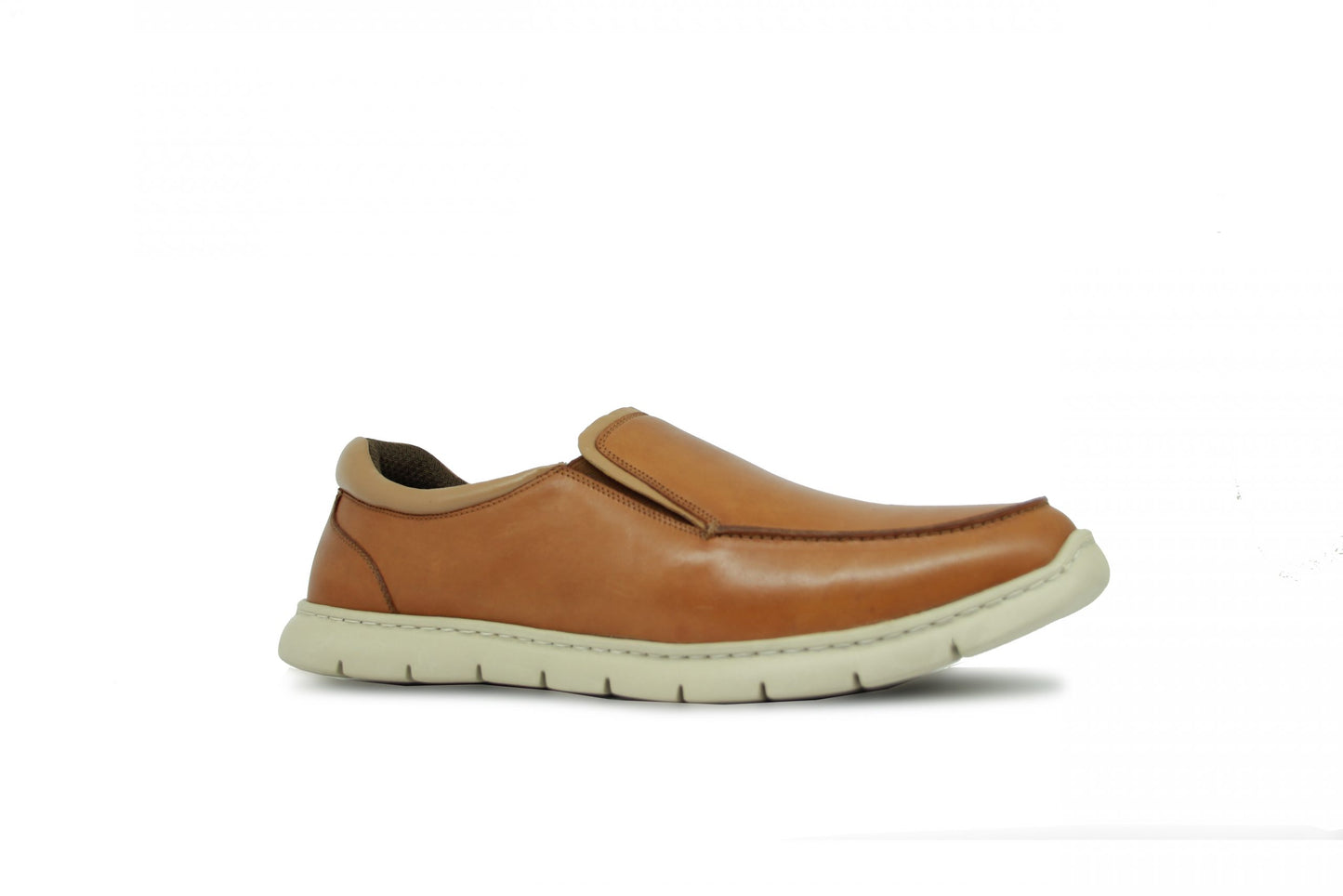 Czech Men Slipon Leather Shoes Tan