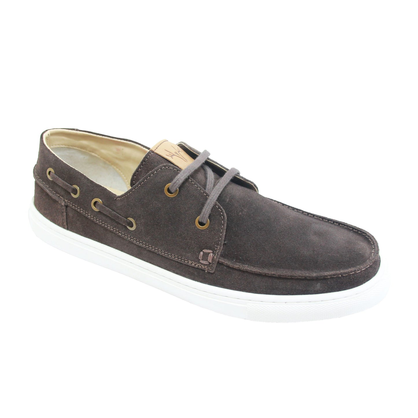 Miami Men Boat Shoe Suede D. Brown