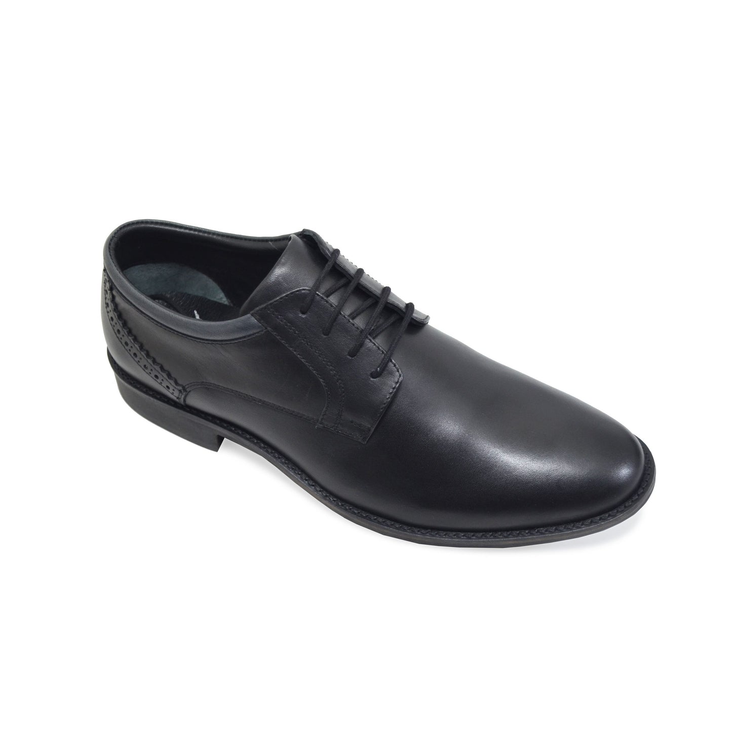 Leather Derby Shoes For Men Black Uk